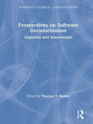 cover image of Perspectives on Software Documentation